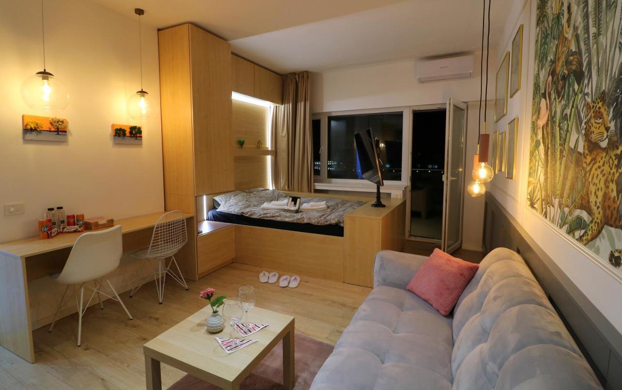 Deluxe Studio Old Center Panoramic View Terrace Apartment Букурещ Екстериор снимка