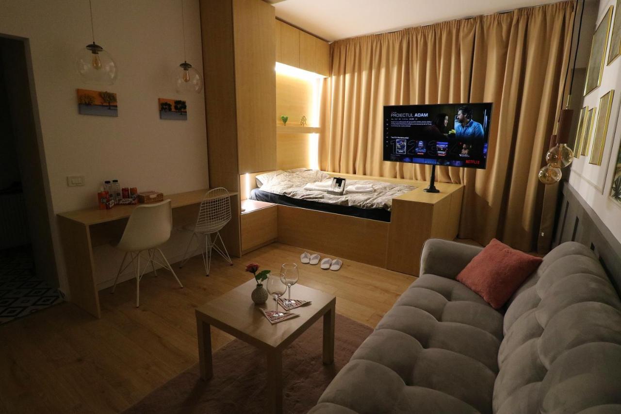 Deluxe Studio Old Center Panoramic View Terrace Apartment Букурещ Екстериор снимка