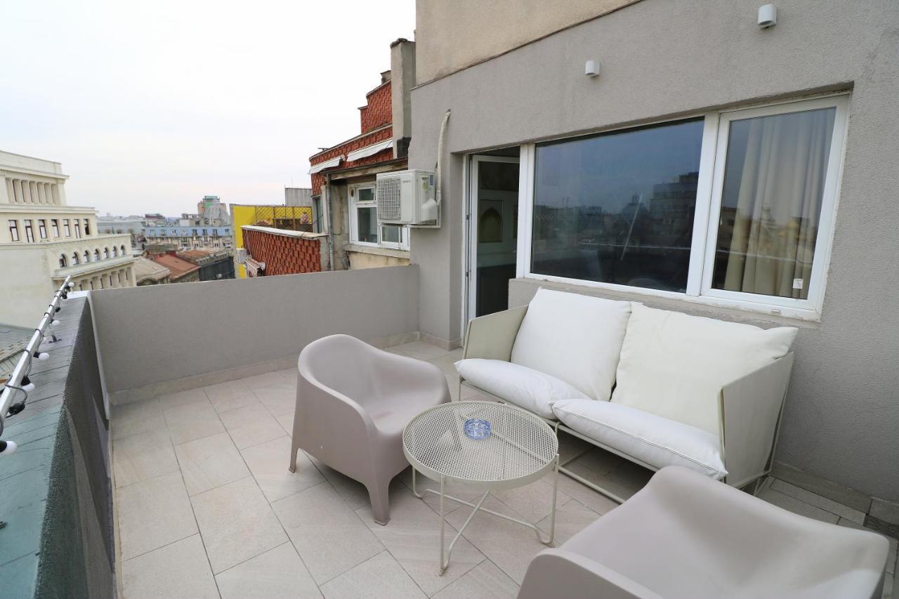 Deluxe Studio Old Center Panoramic View Terrace Apartment Букурещ Екстериор снимка