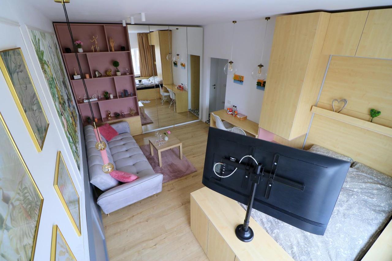 Deluxe Studio Old Center Panoramic View Terrace Apartment Букурещ Екстериор снимка