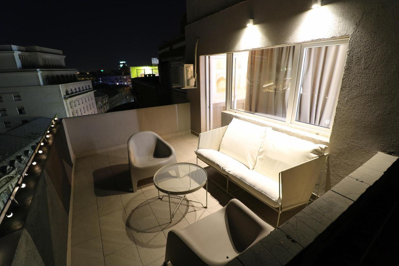 Deluxe Studio Old Center Panoramic View Terrace Apartment Букурещ Екстериор снимка