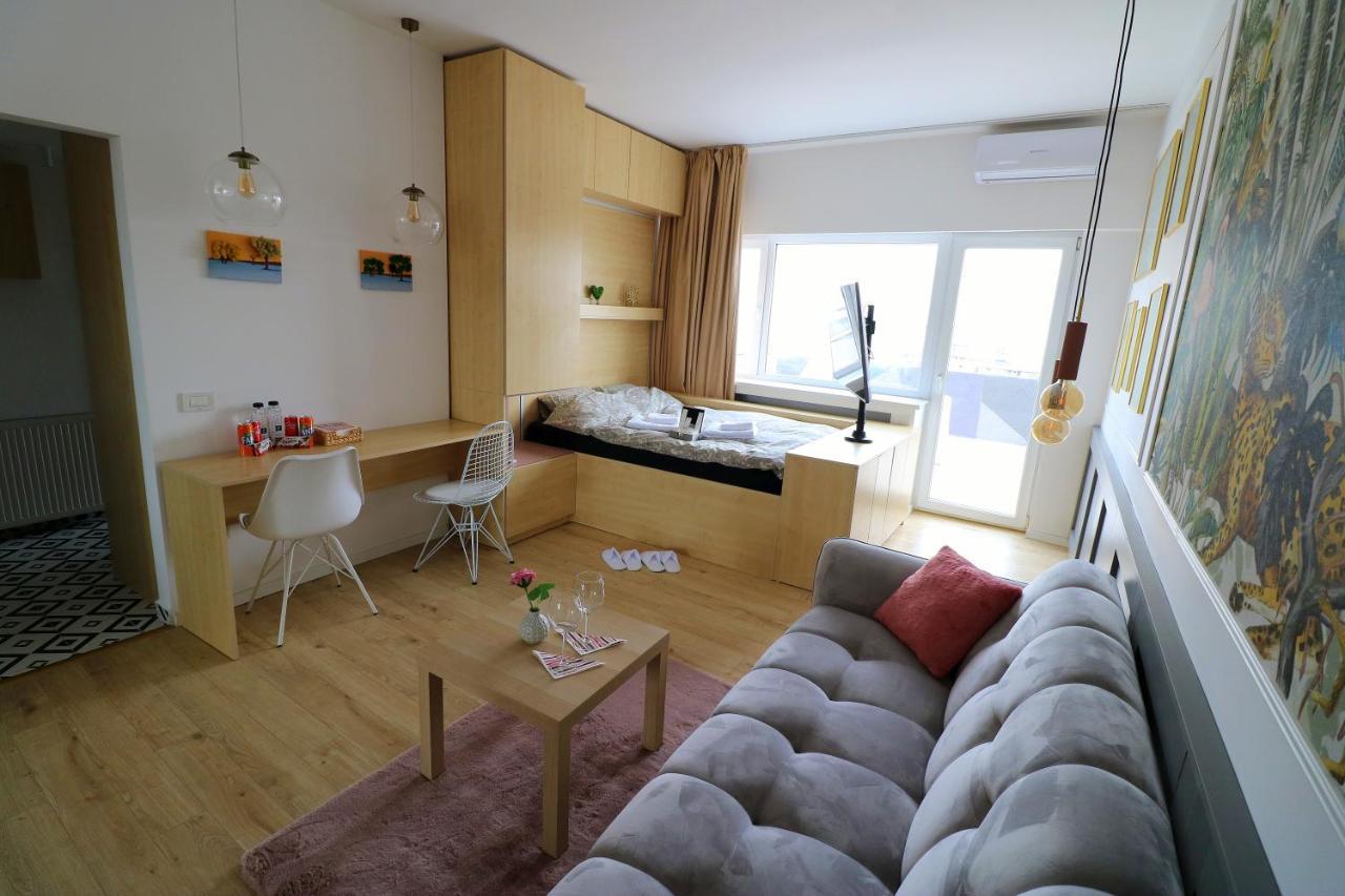 Deluxe Studio Old Center Panoramic View Terrace Apartment Букурещ Екстериор снимка