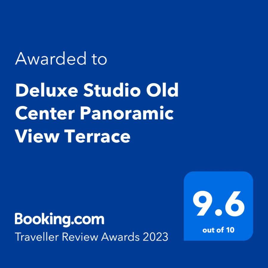 Deluxe Studio Old Center Panoramic View Terrace Apartment Букурещ Екстериор снимка